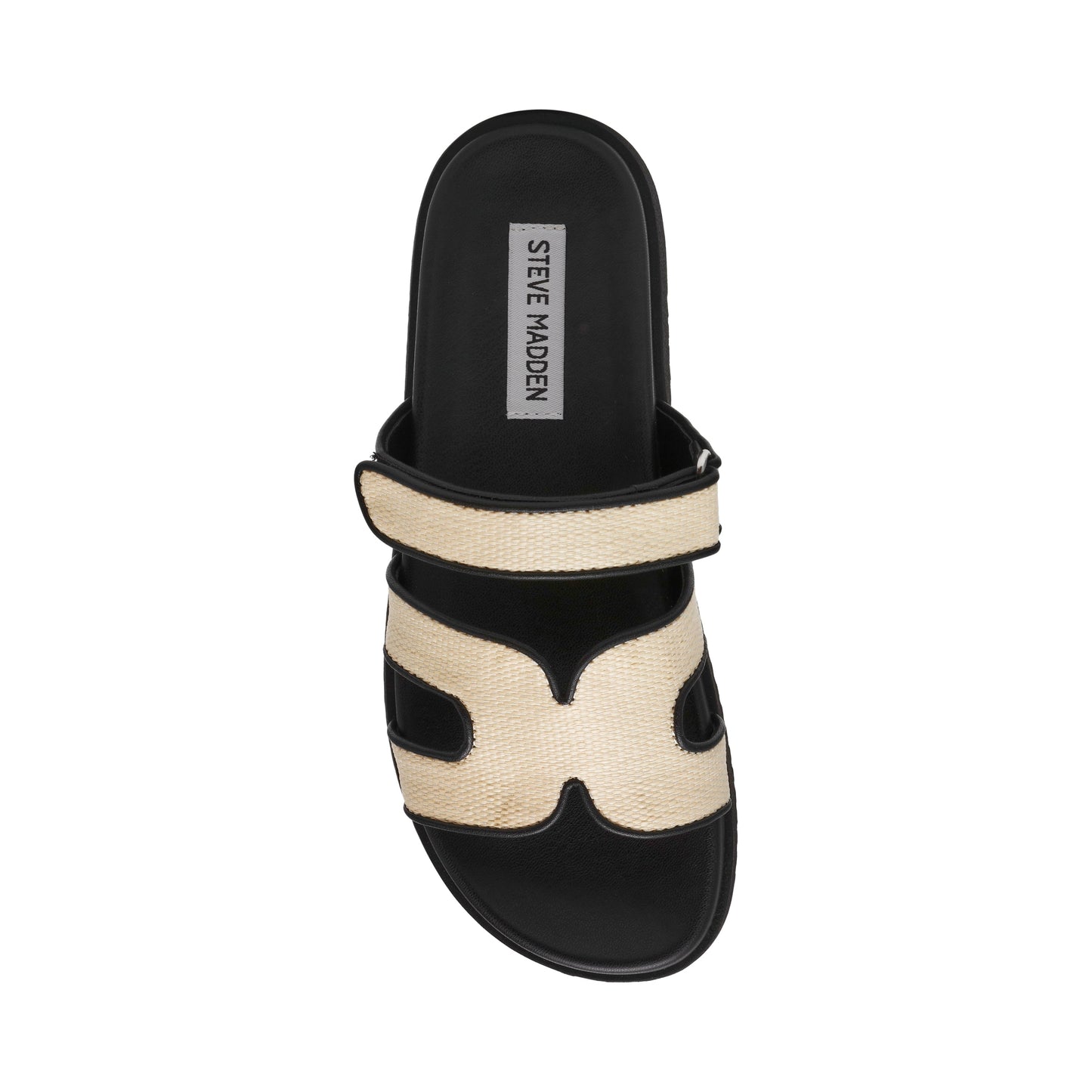 Missile Natural Black Raffia