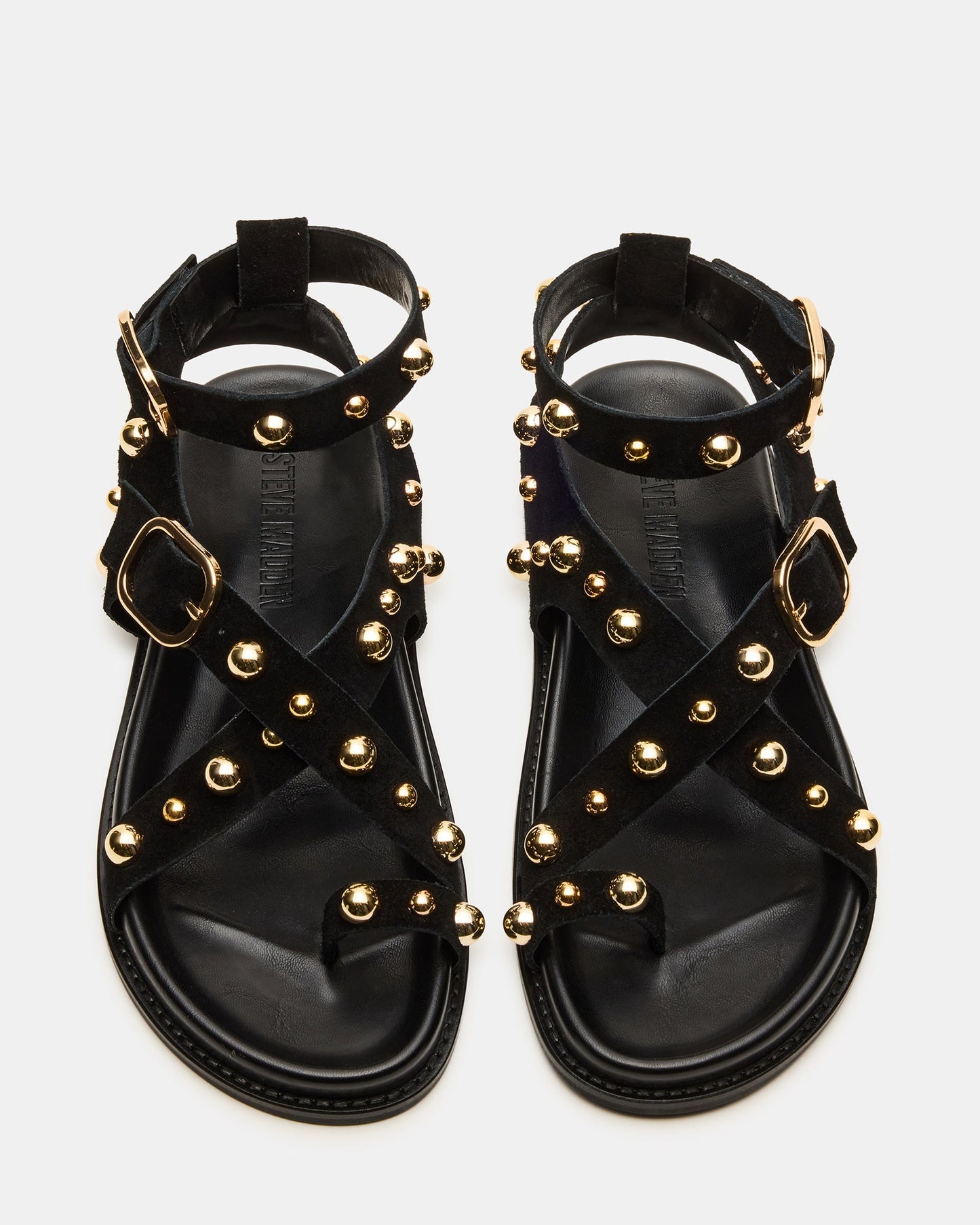 Linear Black Suede