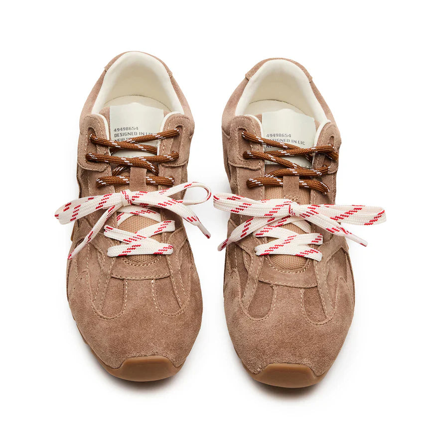 Asiel Taupe Suede