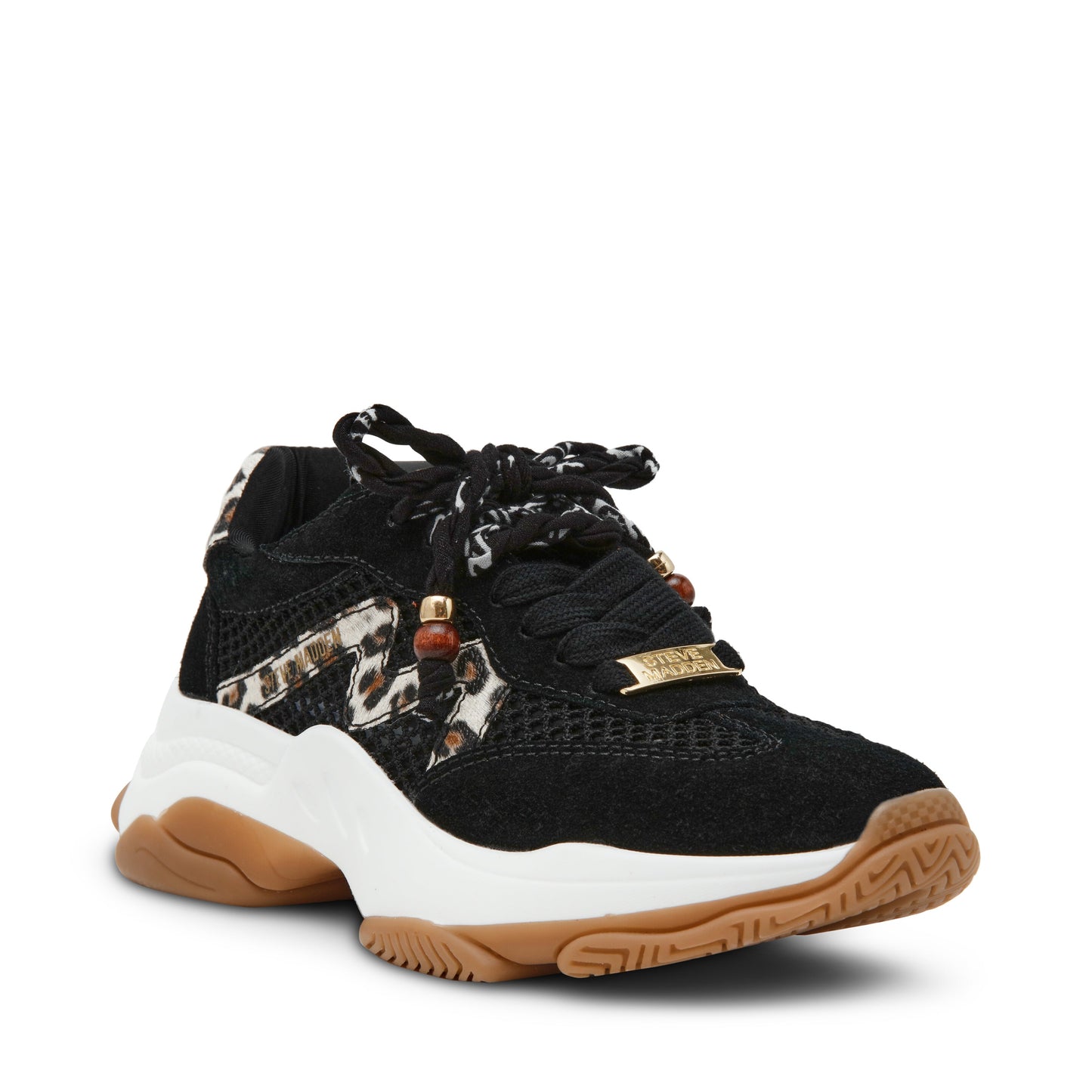 Maxfield-E Black Suede