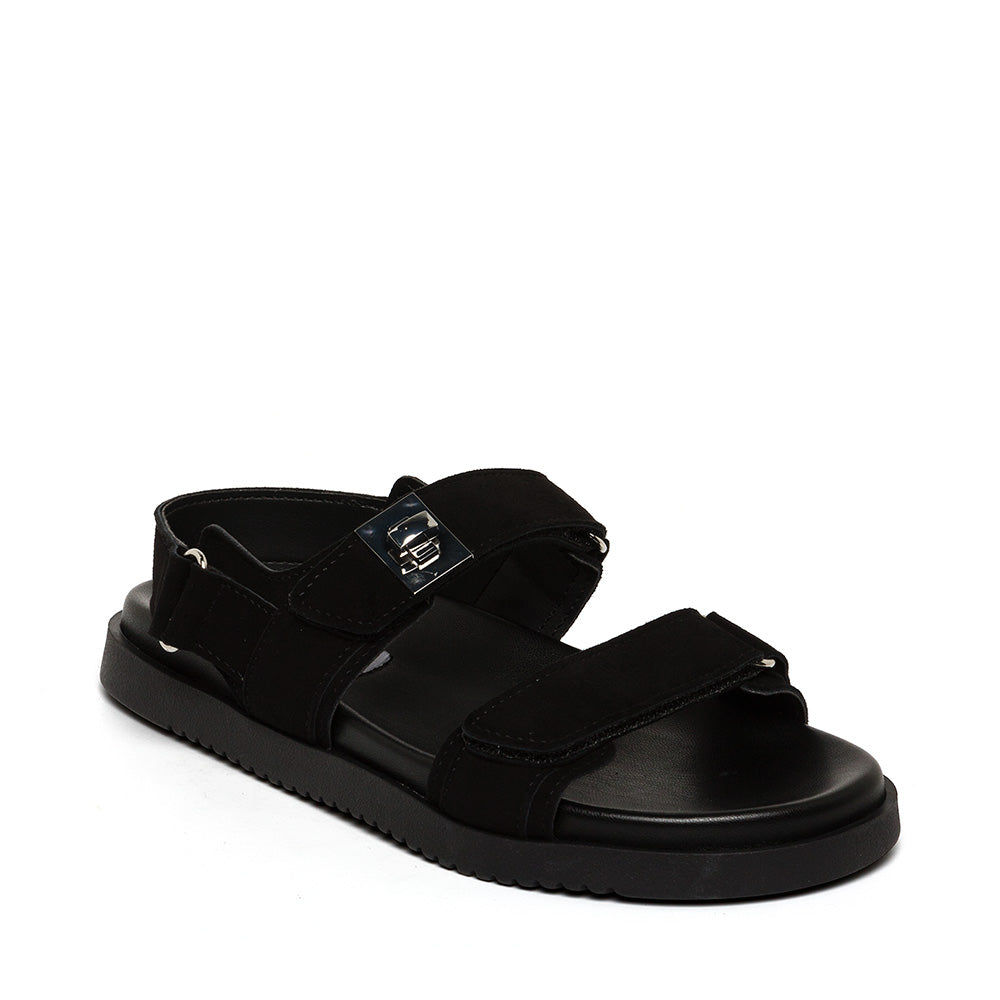 Mona-E Black Suede