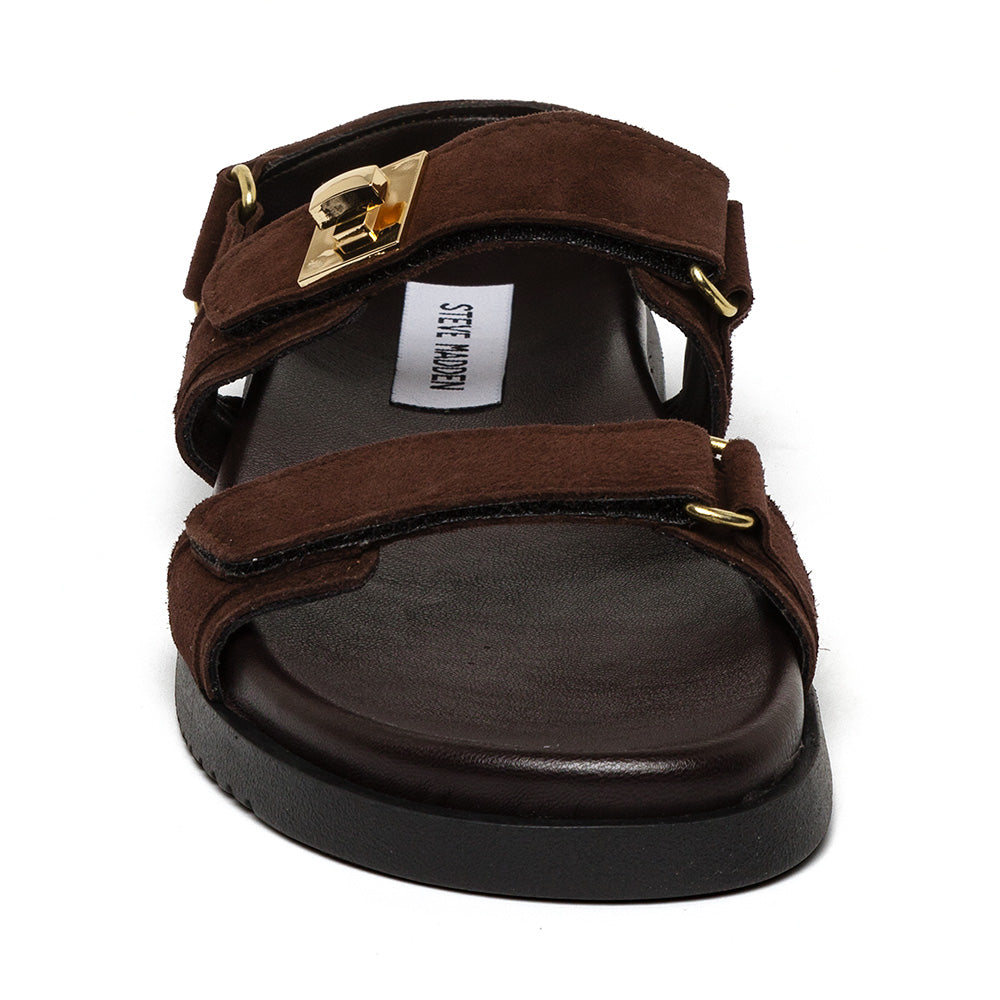 Mona-E Dark Brown Suede