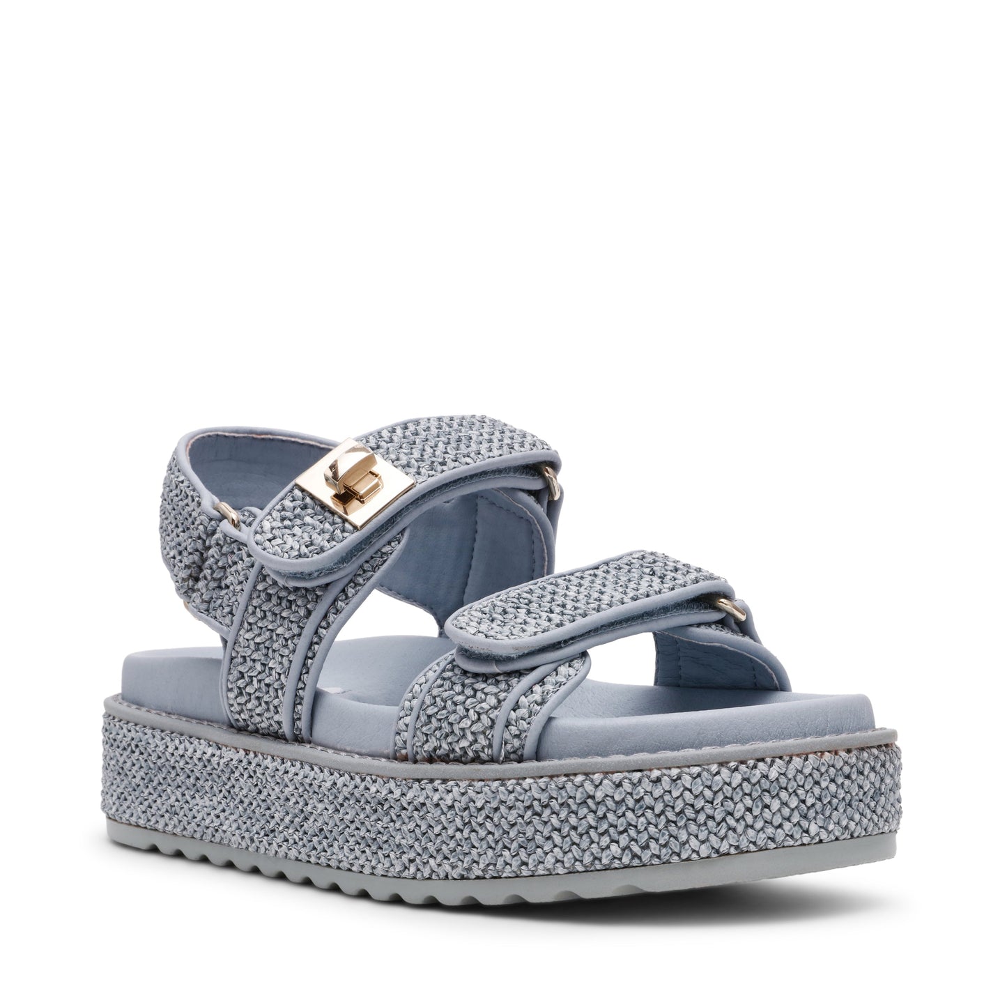 Bigmona Blue Raffia