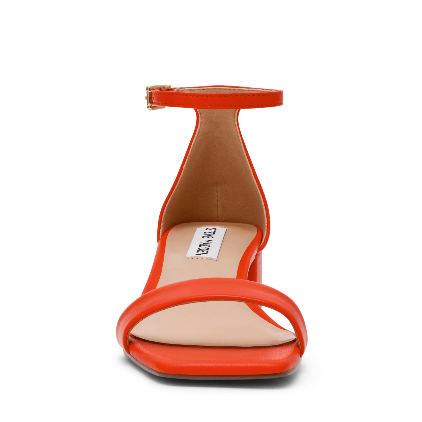 Gena Red Orange Leather