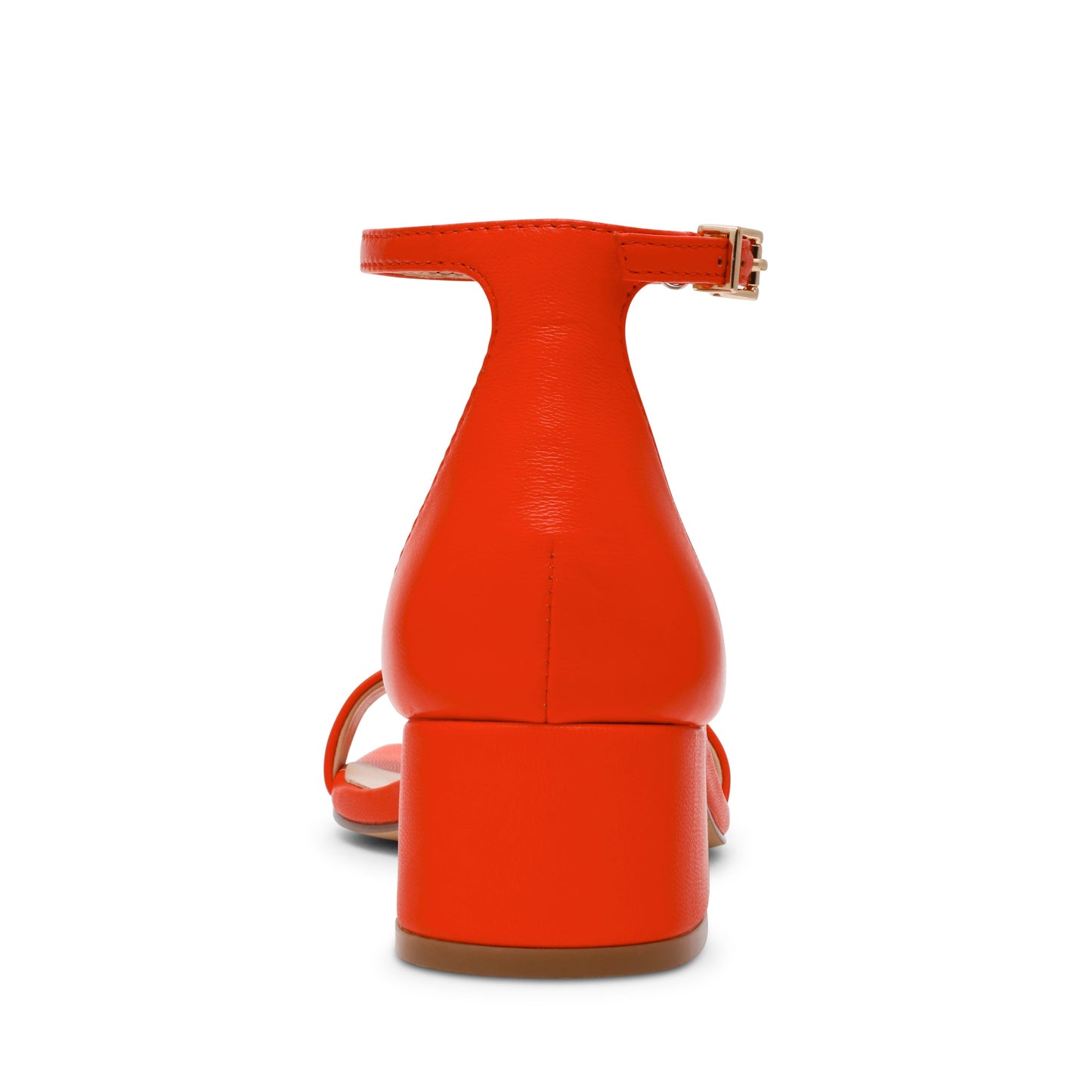 Gena Red Orange Leather