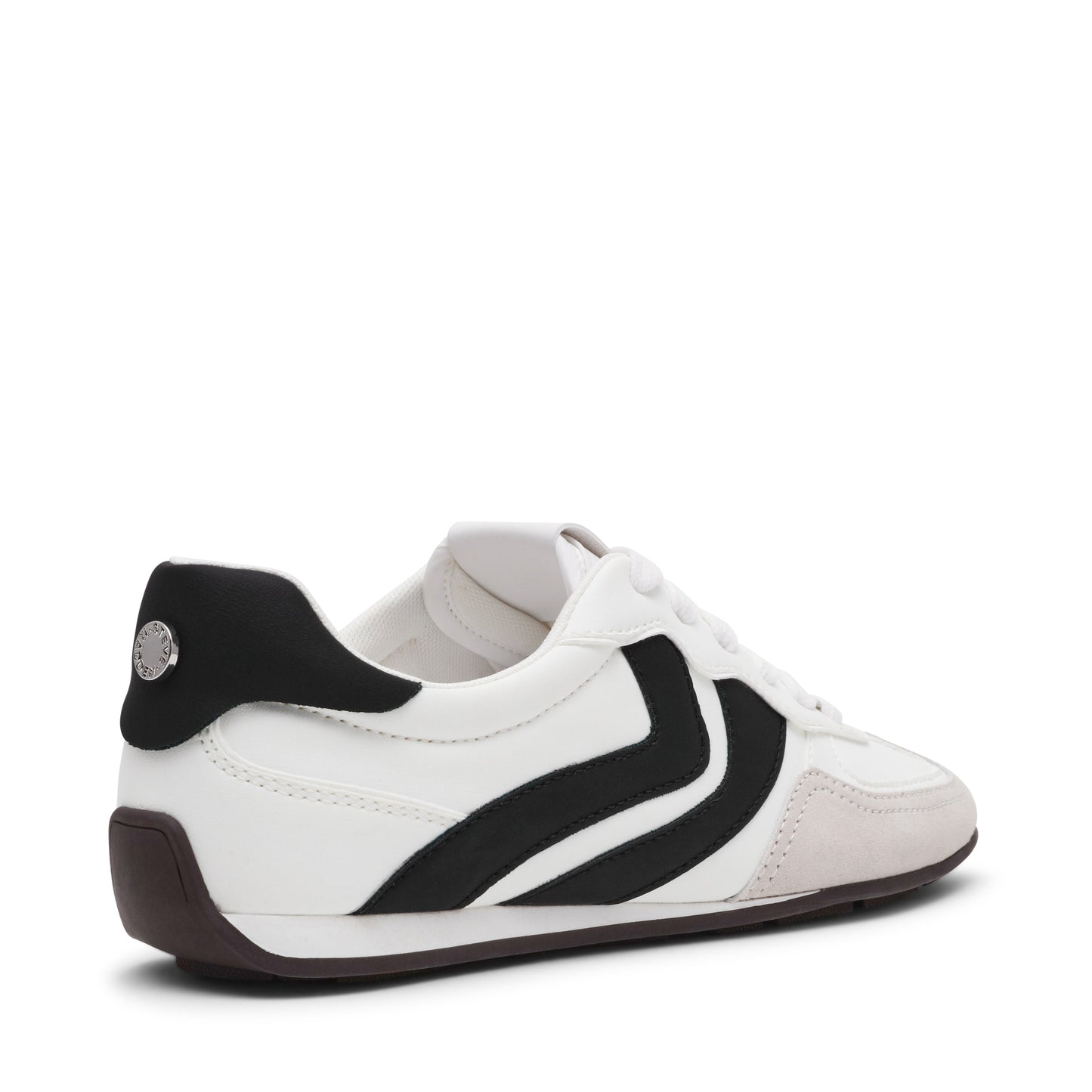 Abbi-Sm White/Black Grey