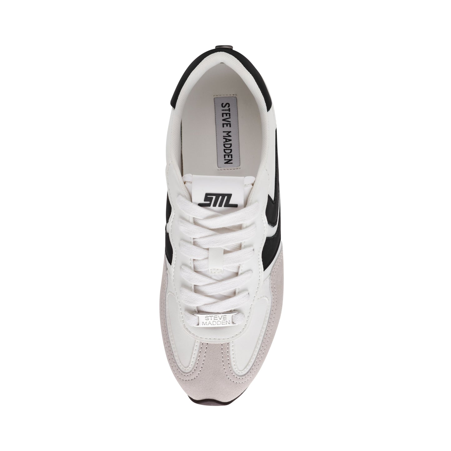 Abbi-Sm White/Black Grey
