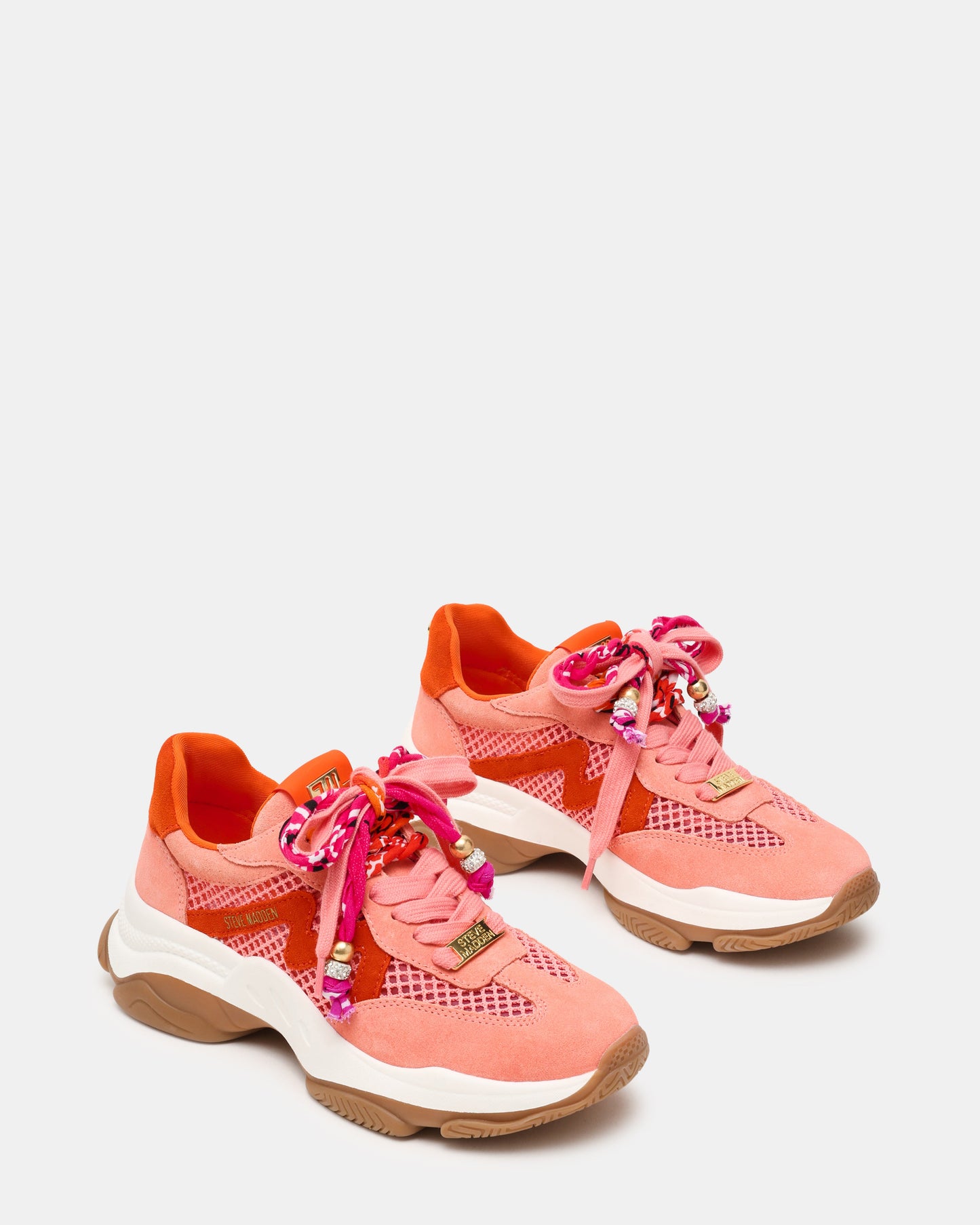 Maxfield-E Coral Suede