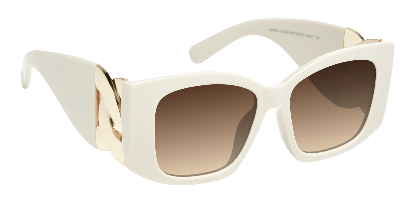 Óculos de Sol Agitha Off White
