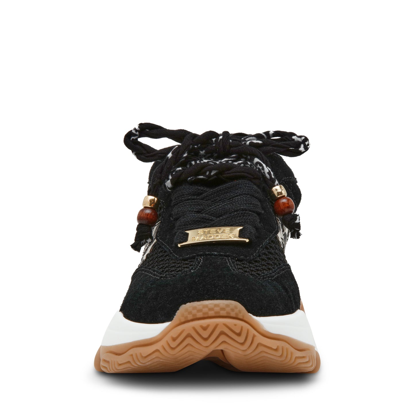 Maxfield-E Black Suede
