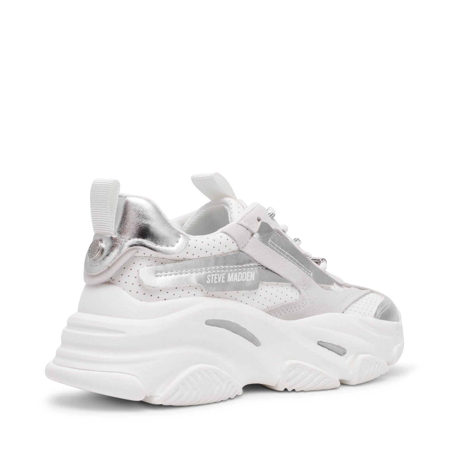 Posses-Perf White/Silver