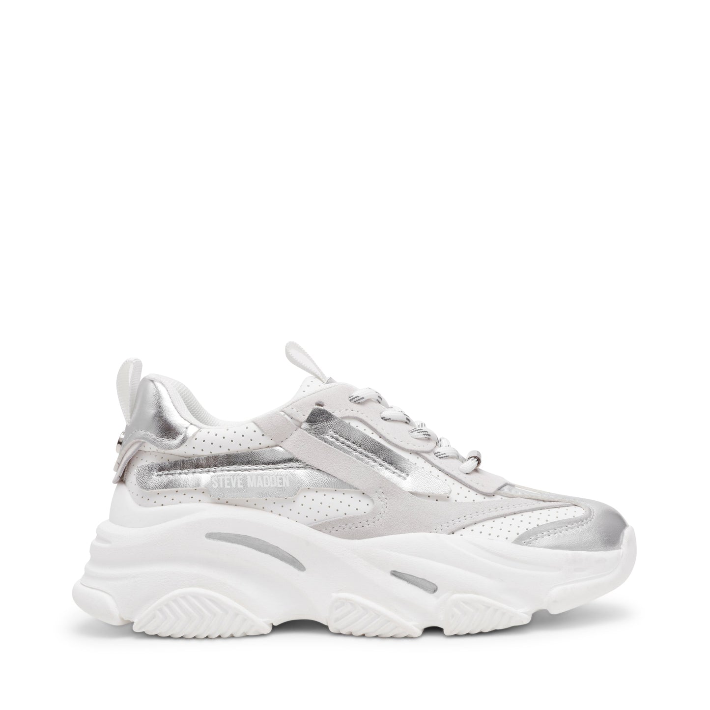 Posses-Perf White/Silver