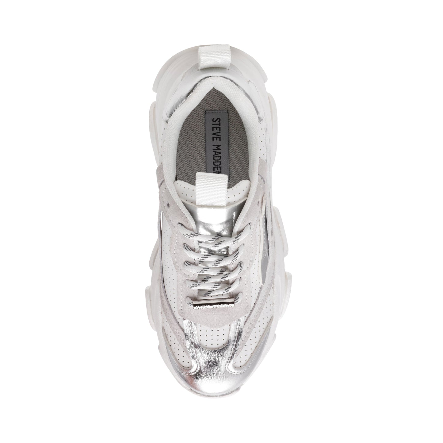 Posses-Perf White/Silver