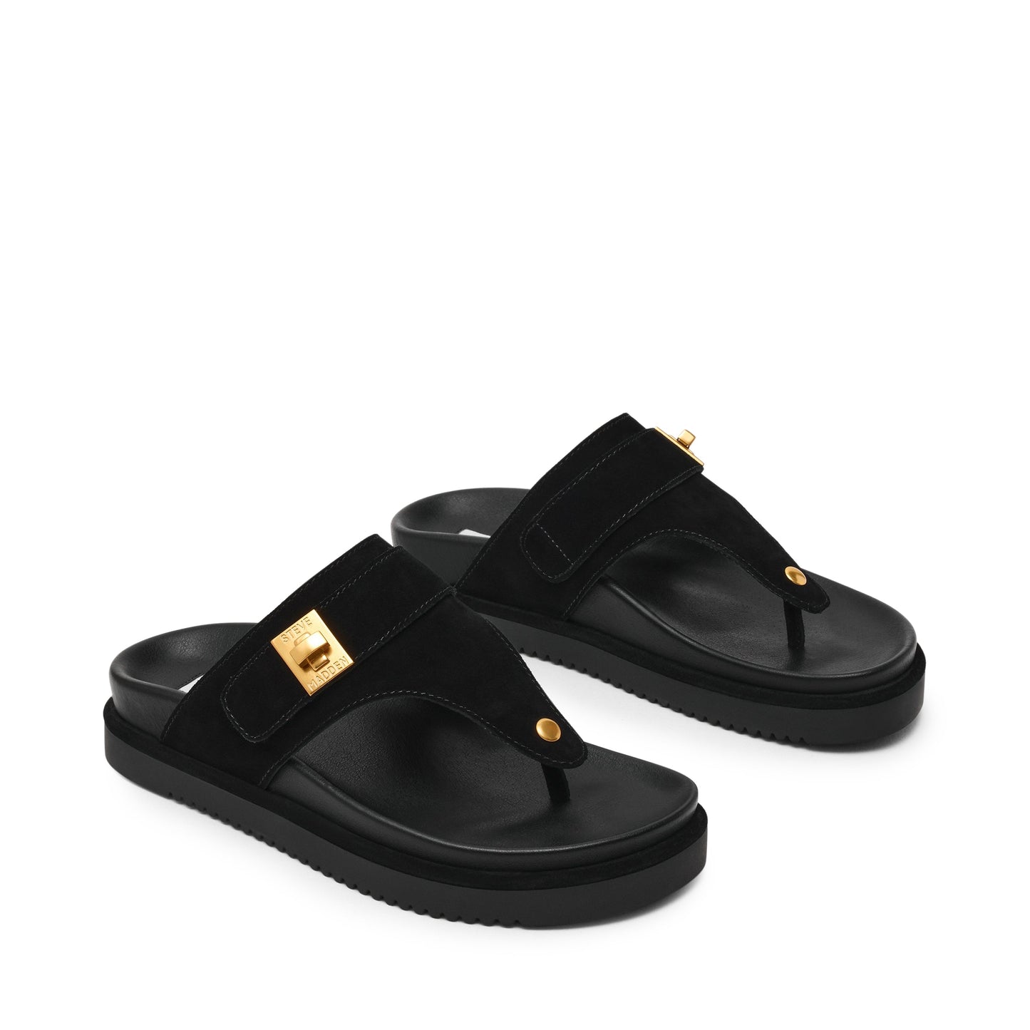 Tuned-In Black Suede