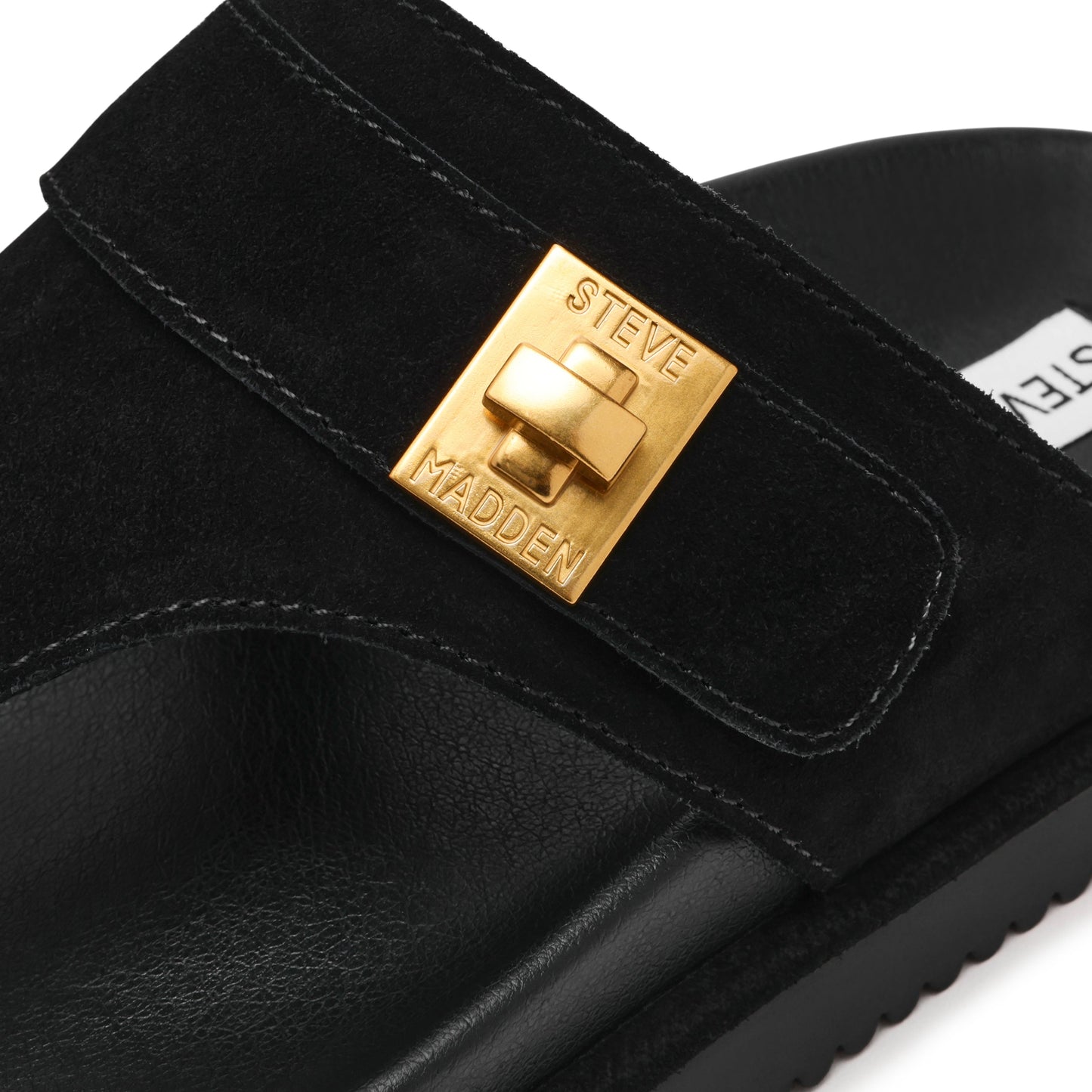 Tuned-In Black Suede